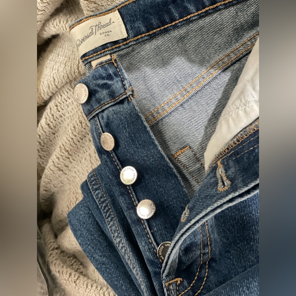 Universal Thread mid-rise 90s baggy Jeans size 6 NWT - Picture 14 of 14